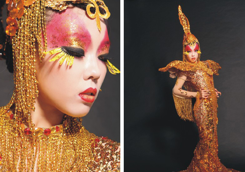 演繹時尚風(fēng)潮   學(xué)員T臺概念秀