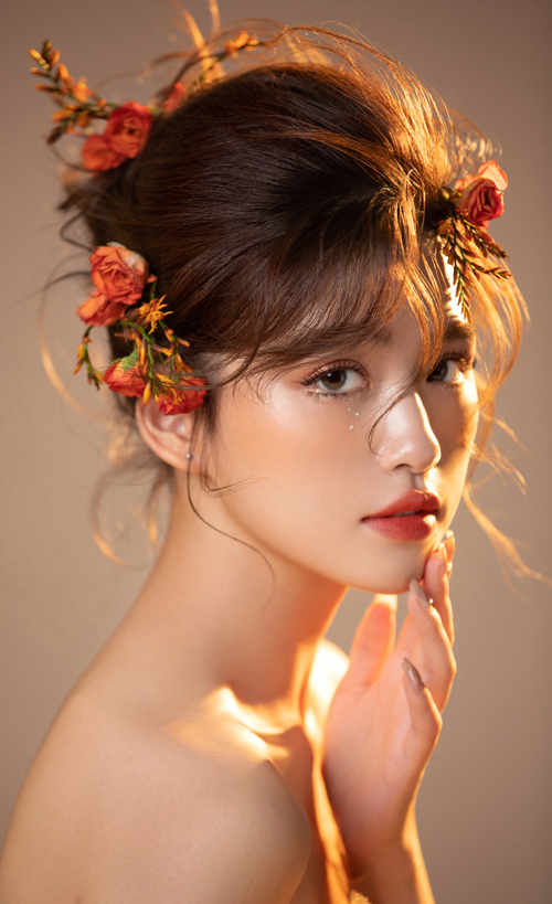 暮色玫瑰&氛圍感鮮花抽絲造型