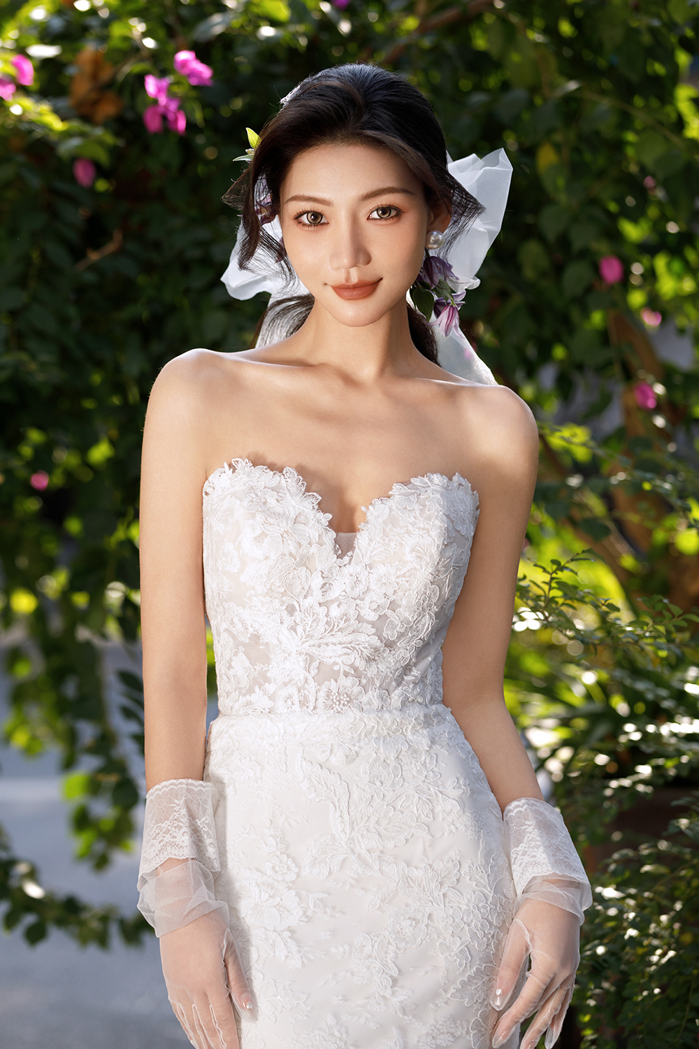 陽(yáng)光與微風(fēng)&明星感戶外婚禮造型