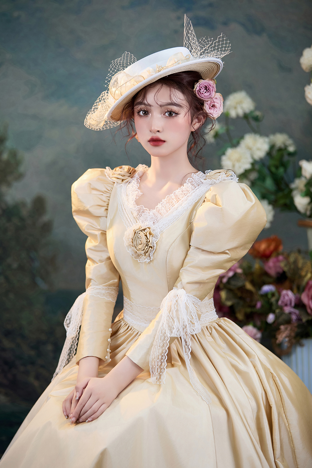 三款森系天花板造型&花間集靈動(dòng)飛絲法式少女